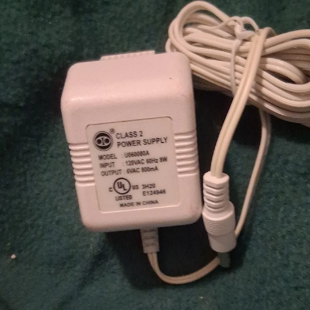 White Class 2 Power Supply Adapter